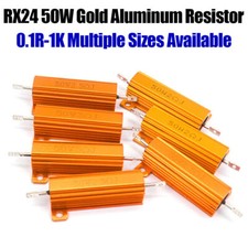 Different Value Available 50W RX24 0.1/1/2/3/4-1K Ohm Aluminium Power Resistors