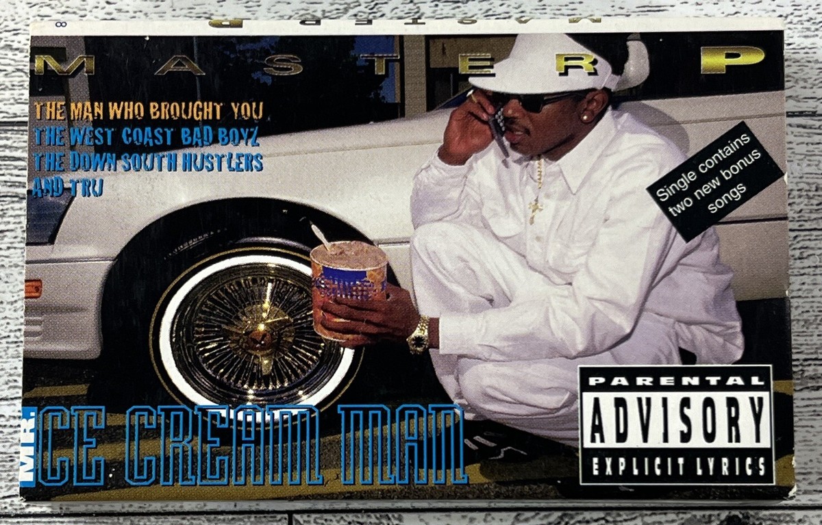 Mr. Ice Cream Man (4 Track Single) By Master P (Cassette