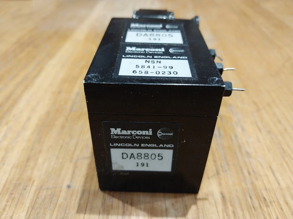 Marconi Electronics Radio Frequency Oscillator DA8805 5841-99-658-0230 - Image 4 of 4
