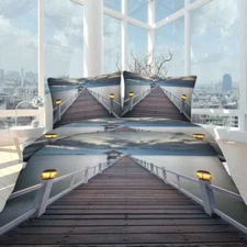 Pearl Evacuation 3D Printing Duvet Quilt Doona Covers Pillow Case Bedding Sets