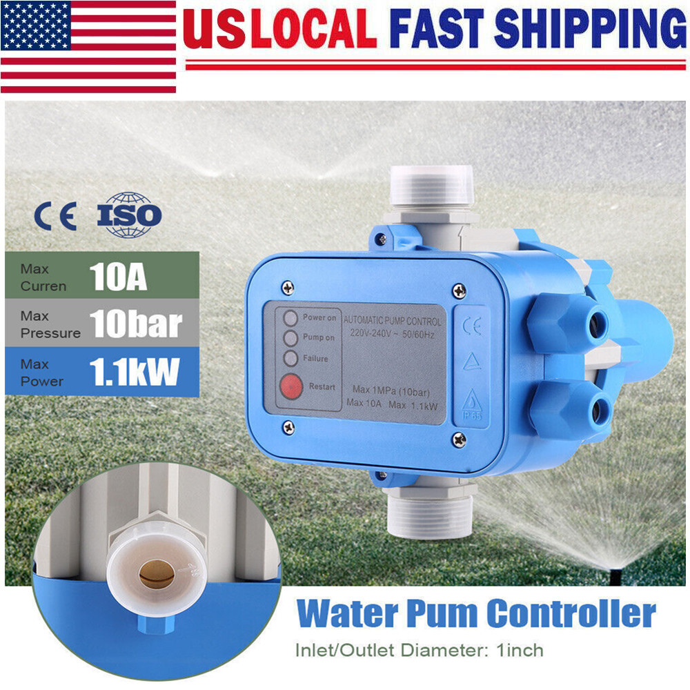 Automatic Water Pump Controller Pressure Switch Control Unit Electronic Tool