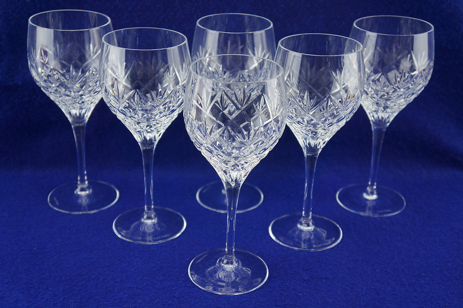 Royal Doulton Sophie (6) Water Goblets, 7 3/4