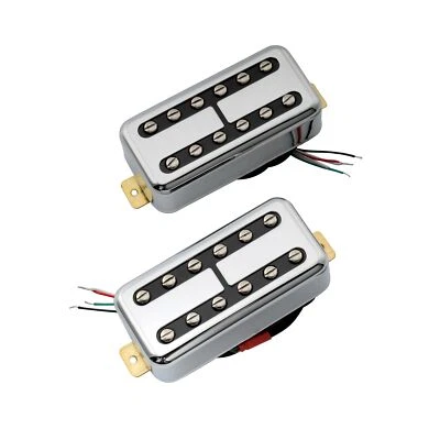 Artec TVFT-CR Chrome Filtertron Alnico 5 Humbucker Guitar Neck Bridge Pickup Set