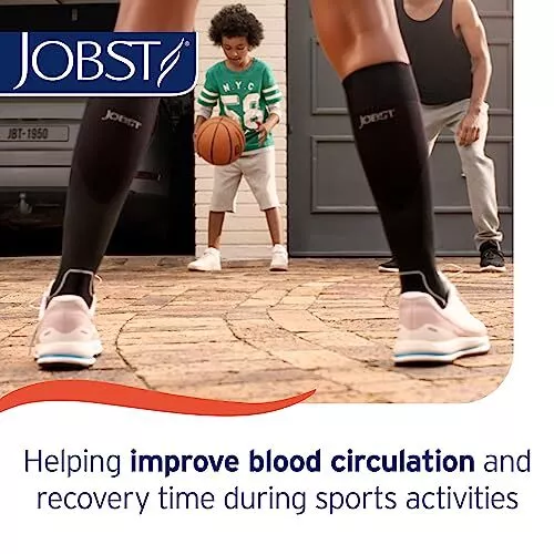 JOBST Sport Knee High - The Graduated Compression Socks for Sports Lovers - Spor - Picture 1 of 8