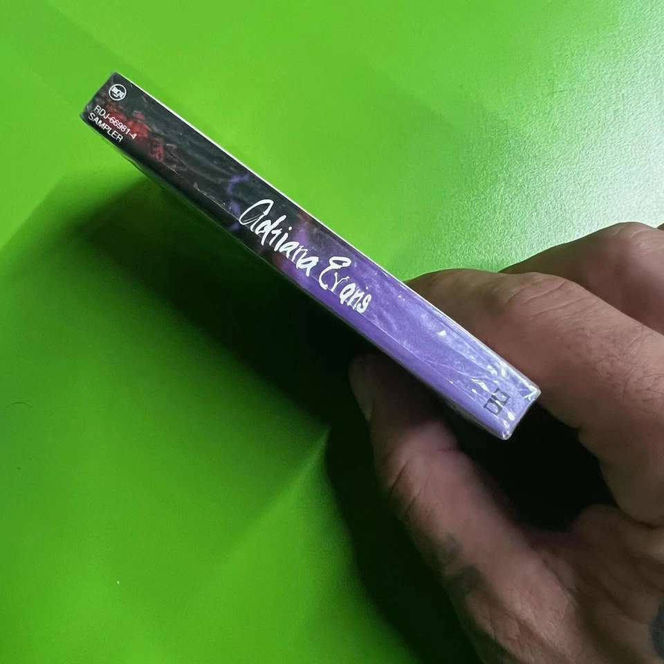 Adriana Evans – 'S/T' Cassette Promo Sampler 1996 Loud Records SEALED Soul RnB x - Image 3 of 3