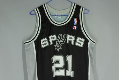 NBA SAN ANTONIO SPURS BASKETBALL SHIRT JERSEY CHAMPION TONY DUNCAN