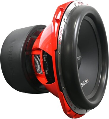 ORION HCCA151SPL Extreme Performance 15  Competition 5000W RMS SPL Car Subwoofer