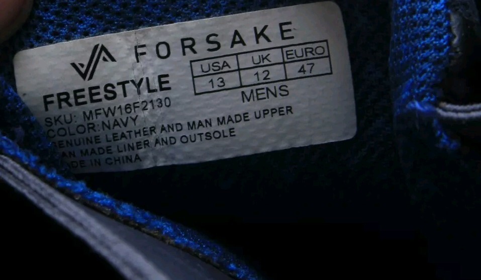 FORSAKE for sake freestyle boots suede leather lace up mens  display picture 1
