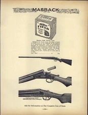 1934 PAPER AD 4 PG Western Super X Field Shotgun Shells Xpert 