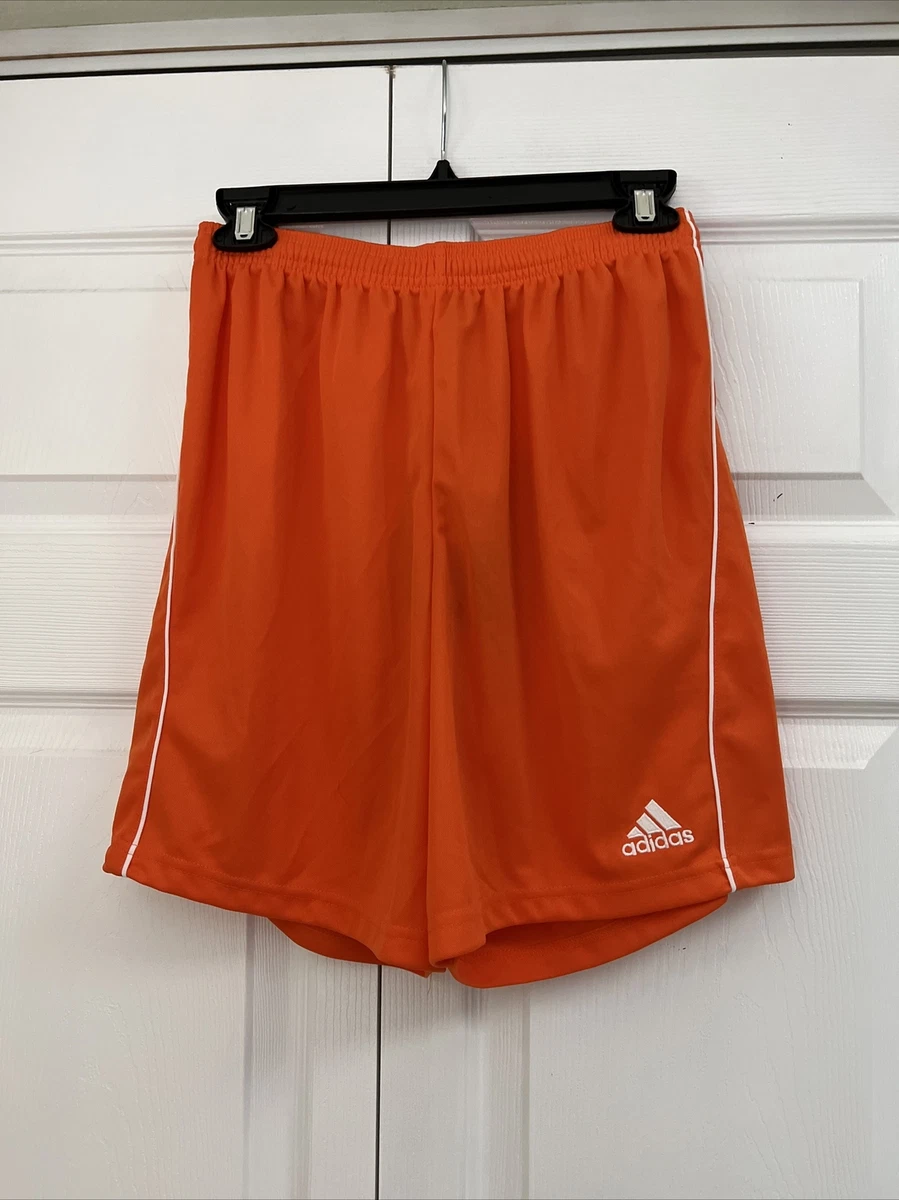 Adidas Climalite Shorts Youth XL Athletic Soccer Orange New W Tags