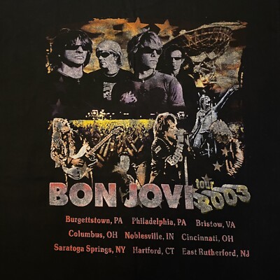 BON JOVI ボン・ジョヴィ Japan Tour 2003 BonJovi Bouce Japan Tour 2003