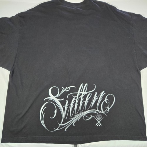 (3) 5XL Sullen Art Collection T Shirt Skeleton Skull Death Graffiti Streetwear - Picture 12 of 21