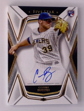 2019 TOPPS FIVE STAR CORBIN BURNES RC AUTO MILWAUKEE BREWERS