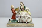 Ludwigsburg Figurine Group as Two Lovers with Flower Basket (11-131220)