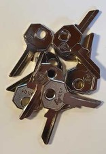 10 Stück BUR11, Silca, Rohling, Schlüssel Keyblank Kleinzylinder Burg/Wächter