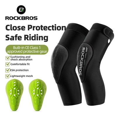 ROCKBROS Cycling Knee Elbow Pads Sport Skating Guards Motorcycle Protective Gear