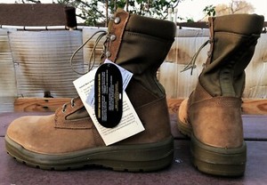 narrow combat boots