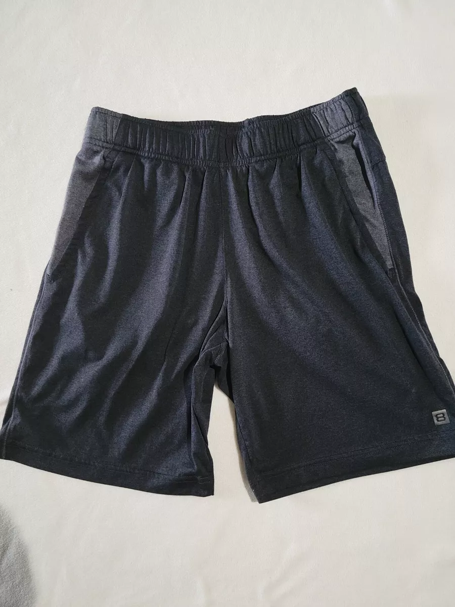 Layer 8 Qwick Dry Black with Grey sides Athletic Shorts Mens S eBay