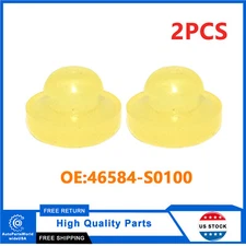 For Nissan 2* New Brake Clutch Pedal Switch Rubber Stopper 46584-S0100