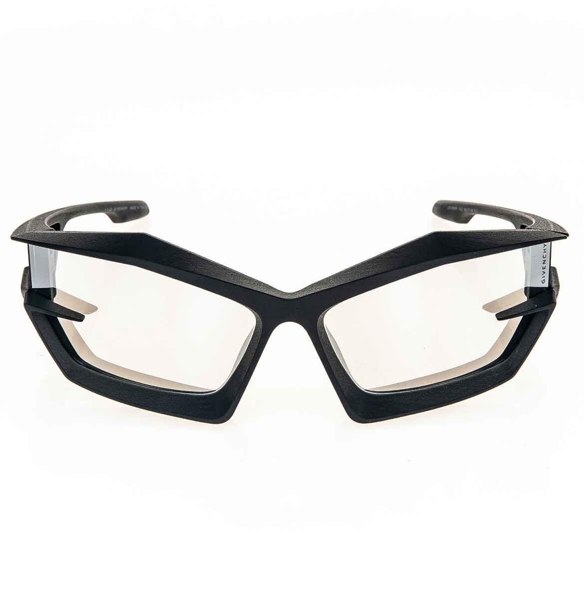 GIVENCHY GIV CUT 40049 Black Silver Mirrored Runway Unisex GIVENCHY GIV CUT 40049 Black Silver Mirrored Runway Unisex