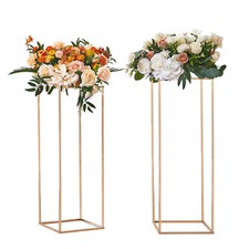 VEVOR 2PCS 80cm High Wedding Flower Stand Acrylic Laminate Floral Display Rack