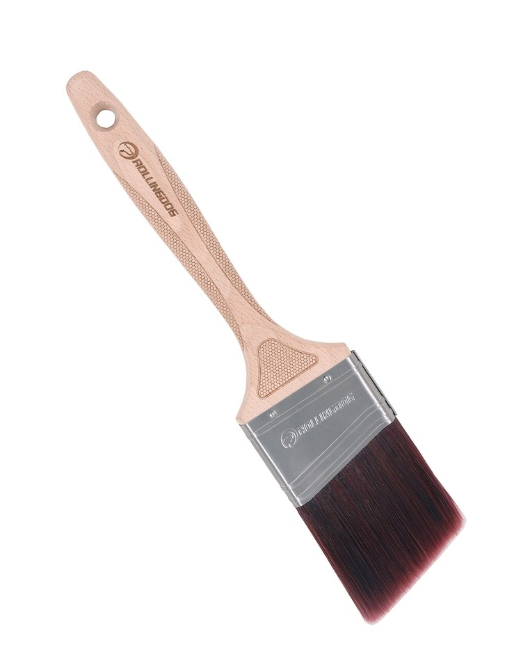 Paint Brush Set Angled Cutting in Paint Brushes for Precise Detail