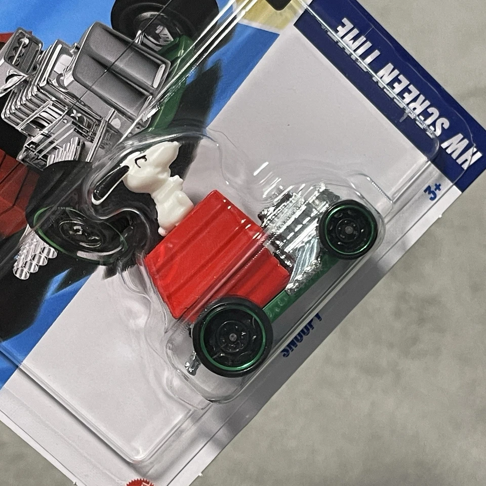 Красный экран Hot Wheels Snoopy 2025 132/250 HW время 7/10 - Изображение 3 из 4