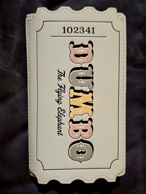 Loungefly Disney Circus Ticket Flap Wallet Dumbo The Flying Elephant