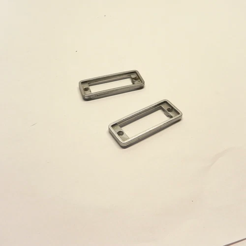 VINTAGE AMC#3602353 SIDE MARKER LIGHT LENS TRIM BEZELS 1 PAIR 68-69 JAVELIN USED