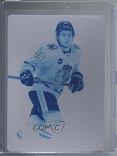 2023 Upper Deck Ovation Rookies Printing Plate Cyan 1/1 Connor Bedard #101 7ez