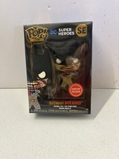 Funko Pop! Pin Batman Dceased Game Stop Exc. DC Super Heroes NEW Dark Knight