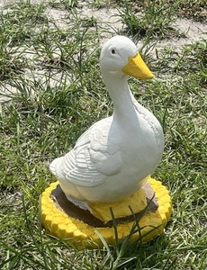 latex fiberglass mold Make Concrete Or Plaster 12.5 Inches Tall Porch Goose 