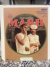 MASH Capacitance Electronic Disc Movie CED Donald Sutherland Elliott Gould VTG