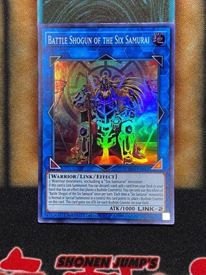 Yugioh Battle Shogun Of The Six Samurai CHIM-ENSE2 Super Rare Limited Edition NM