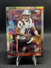 2025 Topps Chrome - Drake Maye #FS-7 Future Stars Silver Refractor - Patriots