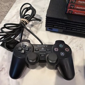 Sony PlayStation 2 PS2 SCPH-50001 Console Bundle 2 Controllers 7 Games