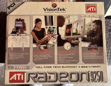 ATI VISIONTEK Radeon 9250 Graphics Card PCI 128MB VGA DVI-I NEW