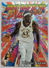 2025-26 Topps - Power Players Pascal Siakam #PP-3 Holofoil Indiana Pacers