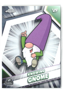 KNOWING GNOME 2026 TOPPS CHROME VEE FRIENDS PURPLE SHORT PRINT VARIANT CARD #109