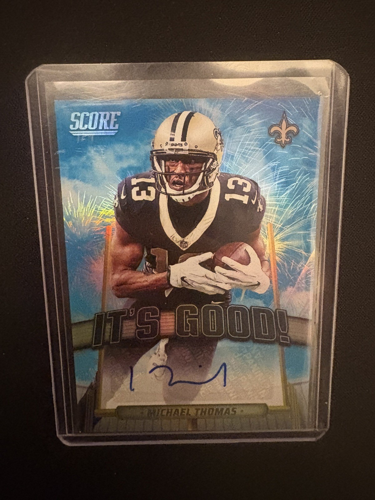 Panini 2025 Score Michael Thomas Saints “It’s Good!” Auto #IGG-MTS