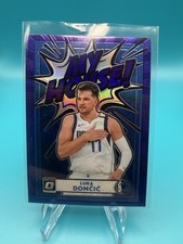 2020-21 Panini Donruss Optic Luka Doncic MY HOUSE! #13 Purple Prizm
