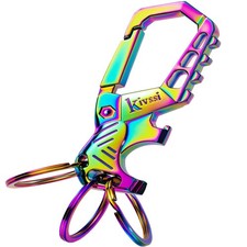 Heavy duty metal keychains, Carabiner clip Car key chains,Fashion family keyc...