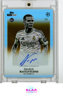 FRANCO MASTANTUONO TOPPS 2026 SIMPLICIDAD 1/1 ROOKIE AUTO GOLD AUTOGRAPH