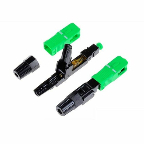 10PCS SC APC fFiber Optic SC APC Connector SC APC FTTH Fiber Optic Connector - Afbeelding 7 van 11