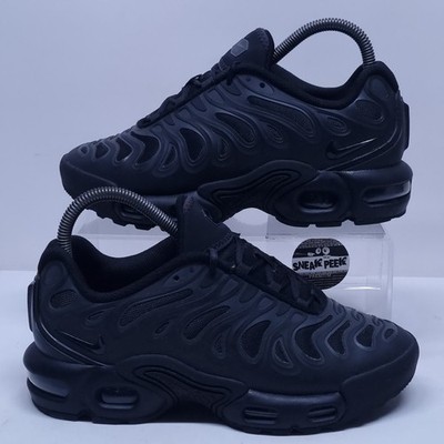 Nike Air Max TN Plus - UK Größe 4 - Turnschuhe Junior Sneaker Schuhe Triple Black 