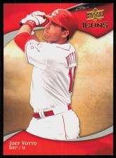 2009 Upper Deck Icons Joey Votto Cincinnati Reds #58
