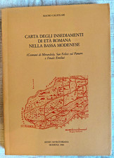 RÖMISCHE SIEDLUNGEN NIEDERMODENESE MIRANDOLA SAN FELICE FINALE AEDES MODENA 1984