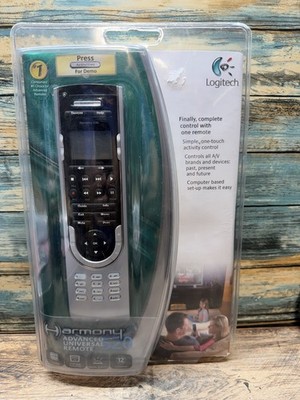 Logitech Harmony 520 LCD Display Backlit Advanced Universal Remote Control NEW