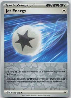 Jet Energy Reverse Holo Uncommon SV02: Paldea Evolved 190/193 NM