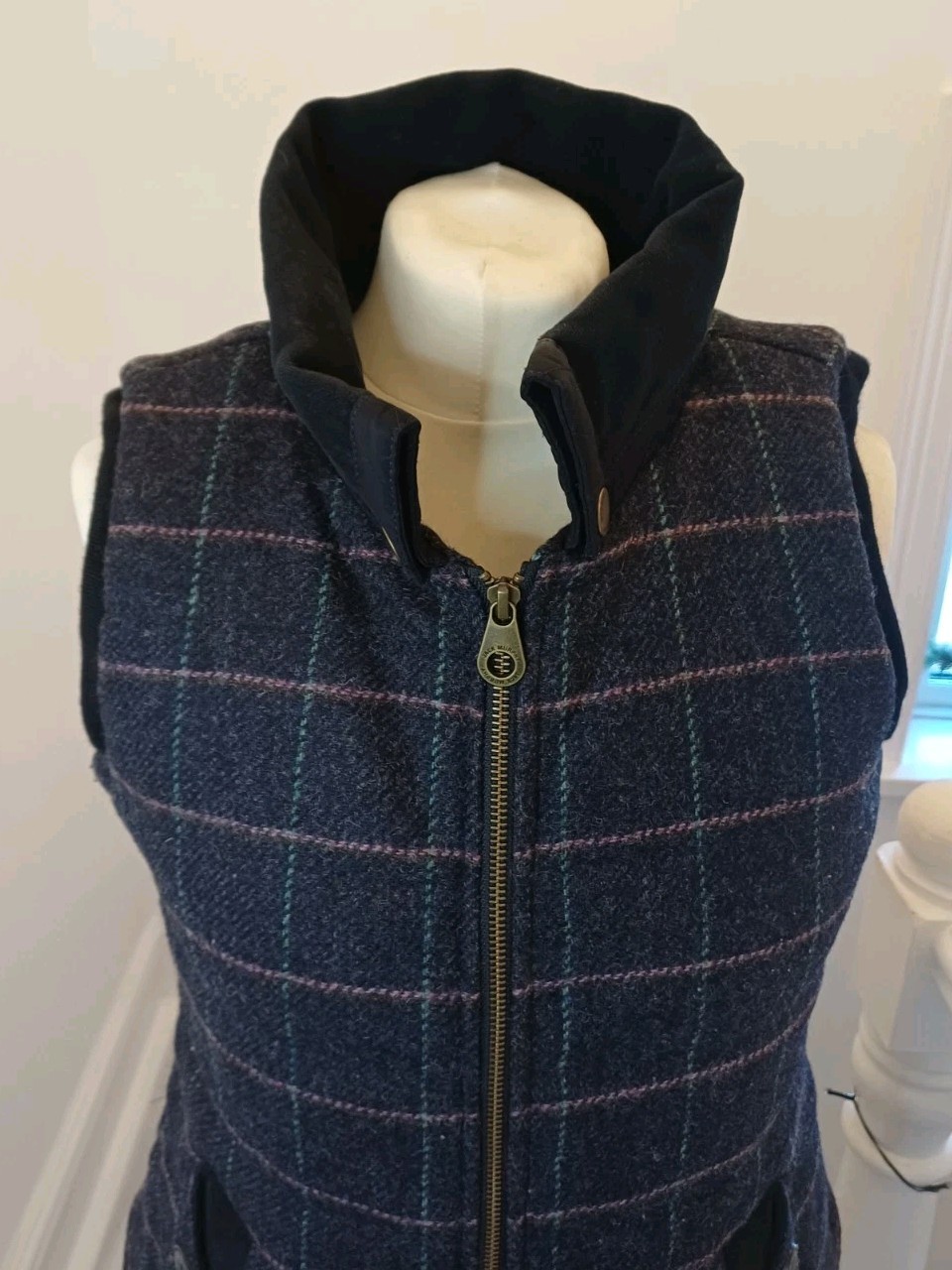 Jack Murphy Moon Tweed Gilet Size 10 Excellent Condition Multicoloured. JM4 image 5